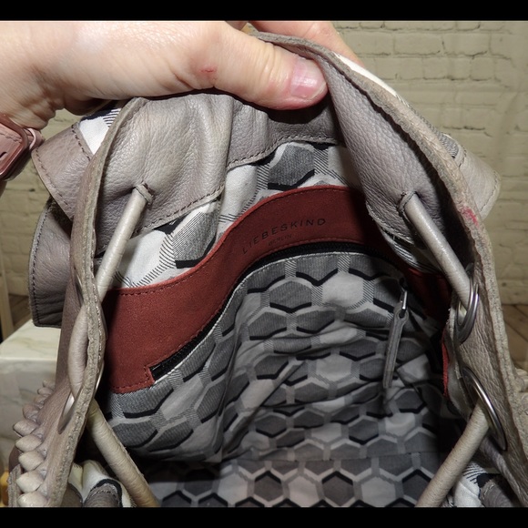 Liebeskind Berlin Gray leather multi wear bag - Picture 7 of 7